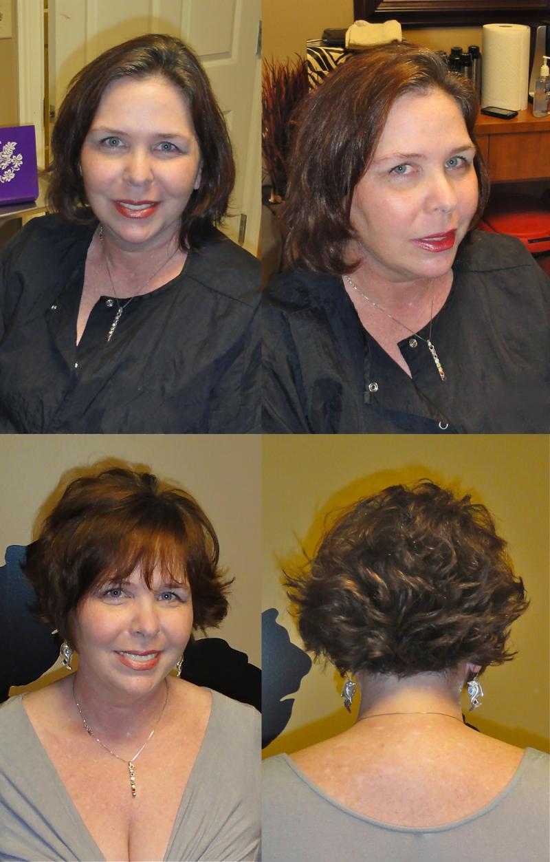 Before and After Pic Bella Hair Designs a San Antonio Salon